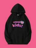 300g Cotton Hoodie Cool Kids Y2K Letter Printed Hoodies