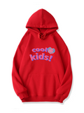 300g Cotton Hoodie Cool Kids Y2K Letter Printed Hoodies