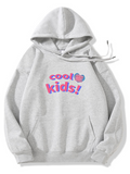 300g Cotton Hoodie Cool Kids Y2K Letter Printed Hoodies