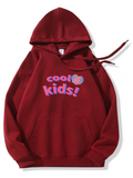 300g Cotton Hoodie Cool Kids Y2K Letter Printed Hoodies