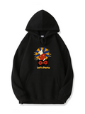 Let's Party Cartoon Mouse Music Hoodie for Holiday