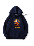 Let's Party Cartoon Mouse Music Hoodie for Holiday