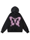 Women Y2K Butterfly Printed Hoodie