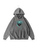 300g NFL Carolina Panthers Wash Old Cotton Hoodie