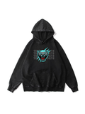 300g NFL Carolina Panthers Wash Old Cotton Hoodie