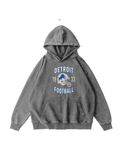 300g NFL Detroit Lions Wash Old Cotton Hoodie