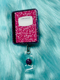 Mini Composition Notebook Badge Reel