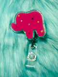 Sprinkled Animal Cookie Badge Reel