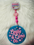 Heart Nurse Beaded Badge Reel