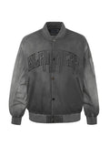 High Street Letter Print Flight Jackets for Men Emma Bridess