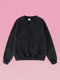 Emmabridess Kids Washed Vintage Cotton Sweatshirts