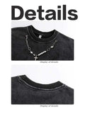 Men's Necklace Crew Neck Graphic Sweatshirt