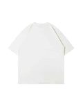 Men's Star Washed Vintage Letter Graphic Tee