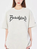 Girls Letter Graphic Casual Tees