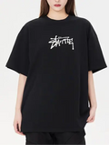 Gothic Letter Printed T-Shirt