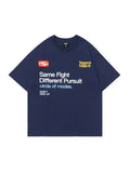 Same Fight Different Pursuit Slogan Tees