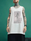 Hip Hop Vintage Sleeveless Shirt