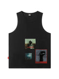 Hip Hop Vintage Sleeveless Shirt