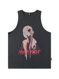 Hip Hop Vintage Sleeveless Shirt