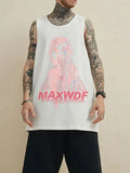 Hip Hop Vintage Sleeveless Shirt