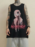 Hip Hop Vintage Sleeveless Shirt