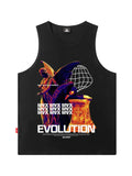 Hip Hop Vintage Vest Sleeveless Shirt