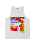 Hip Hop Vintage Vest Sleeveless Shirt