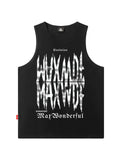 Hip Hop Vintage Vest Sleeveless Shirt