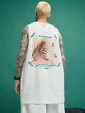 Hip Hop Vintage Vest Sleeveless Shirt