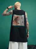 Hip Hop Vintage Vest Sleeveless Shirt