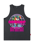 Hip Hop Cotton Printed Vest