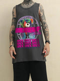 Hip Hop Cotton Printed Vest