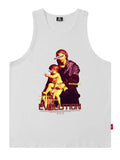 Hip Hop Cotton Printed Vest Sleeveless T-shirt