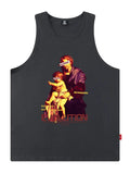 Hip Hop Cotton Printed Vest Sleeveless T-shirt