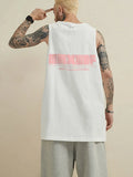 Hip Hop Cotton Printed Vest Sleeveless T-shirt