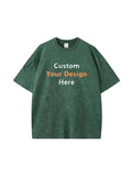 230g Vintage T-shirts with Custom Embroidery