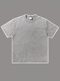 300g Cotton Wash Old T-shirt Vintage Tee