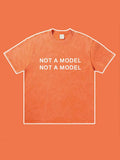 Not A Model Make Old Short Sleeve Cotton T-shirt Emma Bridess