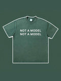 Not A Model Make Old Short Sleeve Cotton T-shirt Emma Bridess