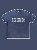 Not A Model Make Old Short Sleeve Cotton T-shirt Emma Bridess