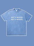 Not A Model Make Old Short Sleeve Cotton T-shirt Emma Bridess