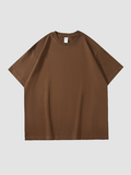 300g Cotton Crew Collar T-shirt